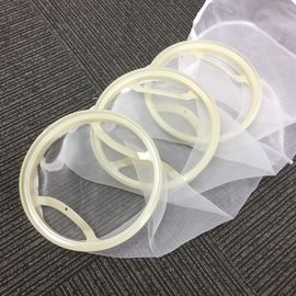 プラスチック リングと溶接されるナイロン フィルター・バッグ