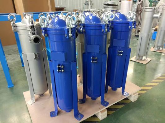 8m3/H Oil Water SS316L 150 PSI Bag Filter Housing
