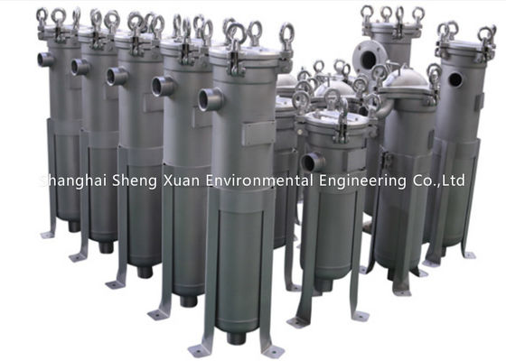 8m3/H Oil Water SS316L 150 PSI Bag Filter Housing